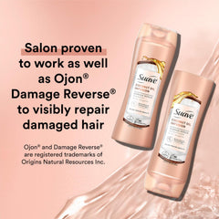 Suave Coconut Oil Infusion Conditioner bottle highlighting detangling and smoothness