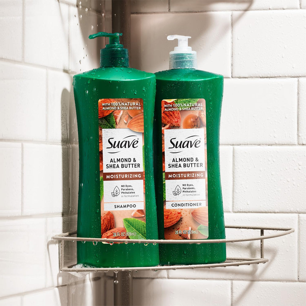 Suave Cruelty-Free label indicating ethical hair care from a trusted brand.