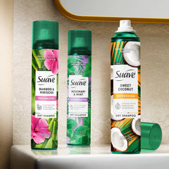 Suave cruelty-free label on packaging indicating ethical beauty choice
