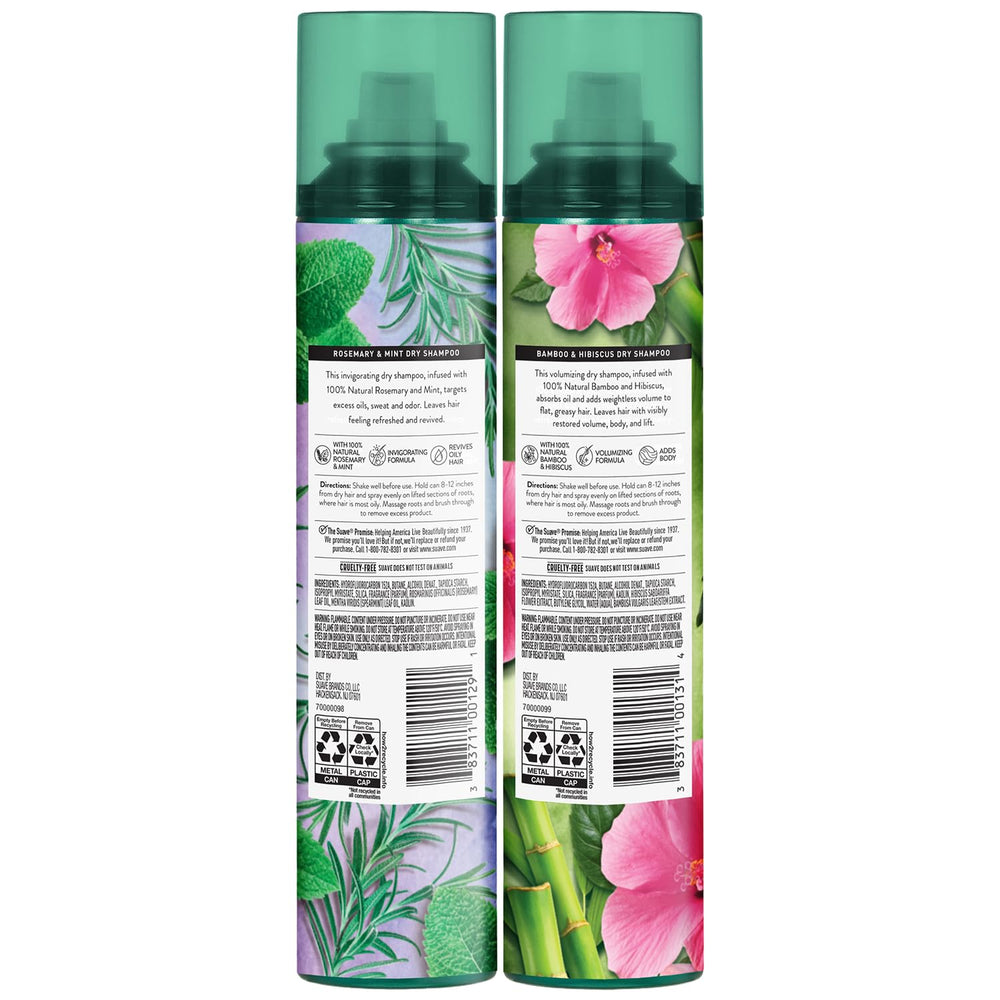 Lightweight bamboo hibiscus formula close-up for airy hair feel