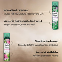 Rosemary & Mint spray applied to roots for quick refresh