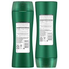 Hair after use appears shiny and manageable with daily Suave care.
