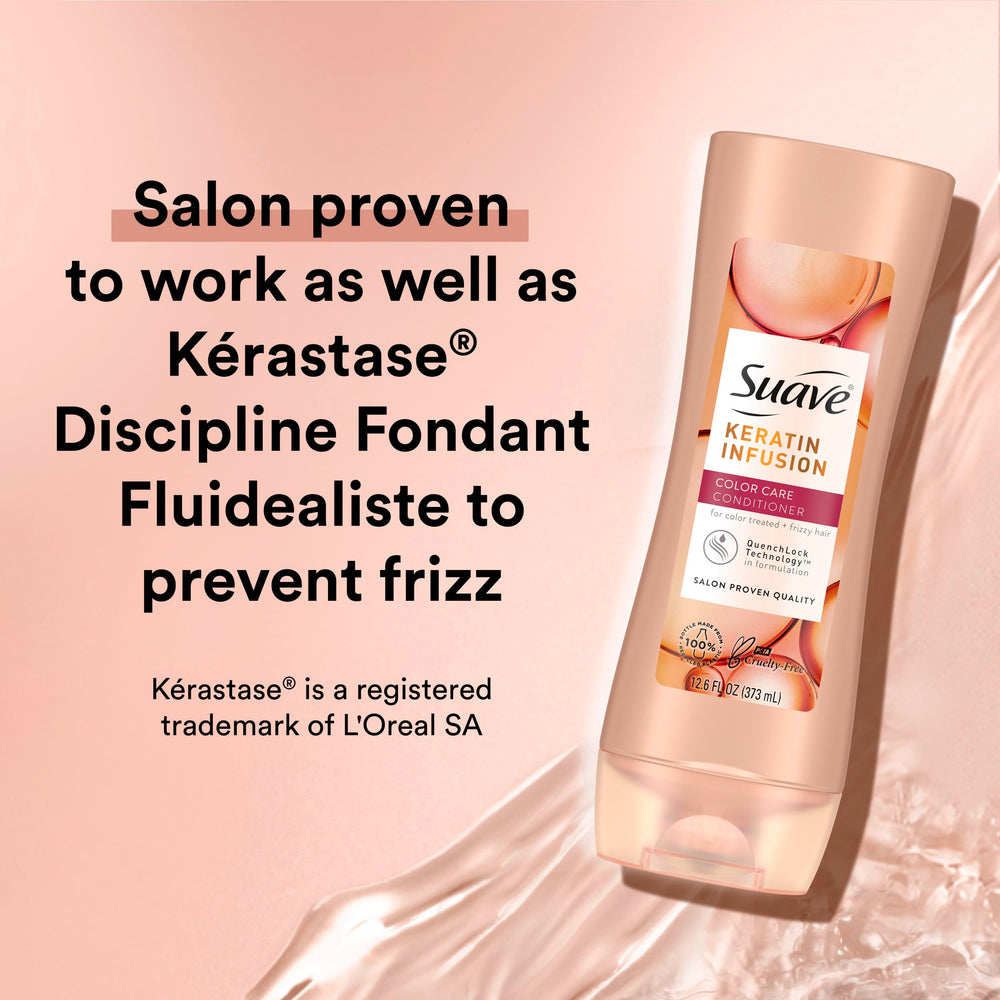 Conditioner dispensing shows detangling support for soft, manageable hair