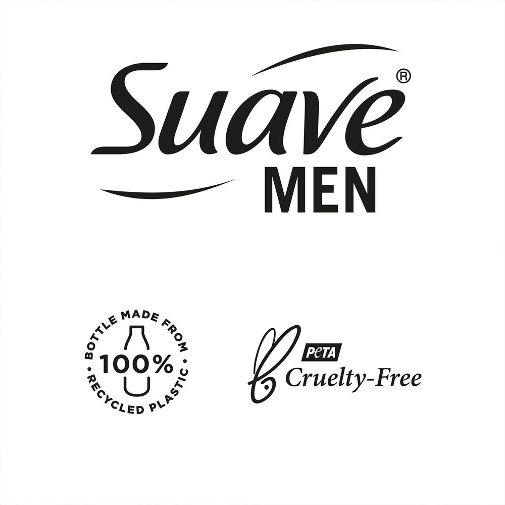 Suave bathroom display with easy-dispense pumps.