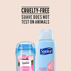 Suave packaging detail emphasizing value and convenience