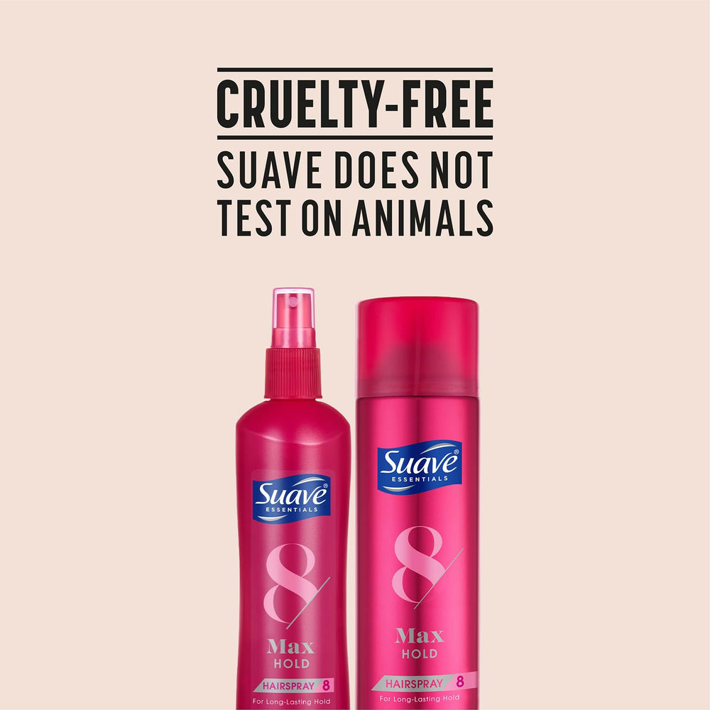 Suave+ 11 oz bottle set supports daily styling needs.
