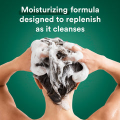 Suave Professionals Almond + Shea Butter Shampoo label emphasizes natural ingredients.