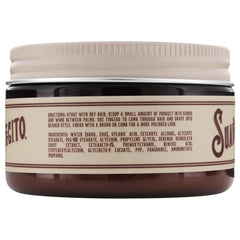 Suavecito DHT-blocker cream in use for styling and thinning appearance