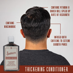 Suavecito label closeup notes key ingredients and usage directions.
