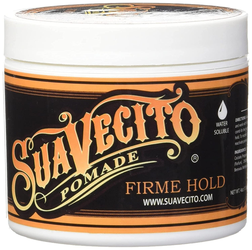 Hands applying pomade show smooth control for classic slick backs.