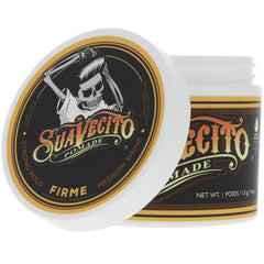 Easy wash-out with water after styling using Suavecito Pomade Firme Hold.
