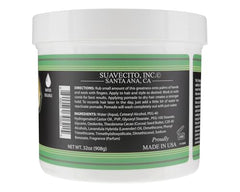 Suavecito Pomade Matte tub in hand highlights easy application and medium hold.