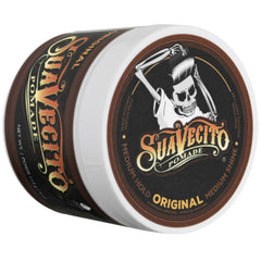 Display of Suavecito Original 2-pack on shelf for easy access.