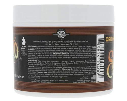 Three-pack Suavecito Pomade Original Hold display for daily styling