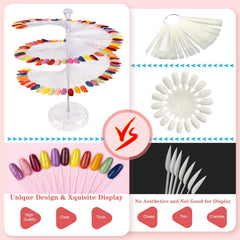 SUBAY numbered stickers organize shades for easy selection.
