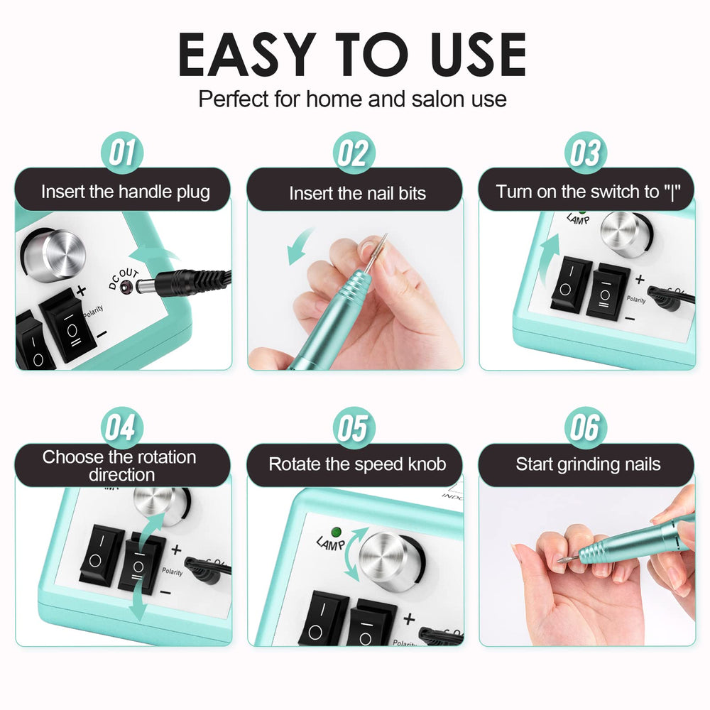 SUBAY professional nail kit ideal for salons and home use.