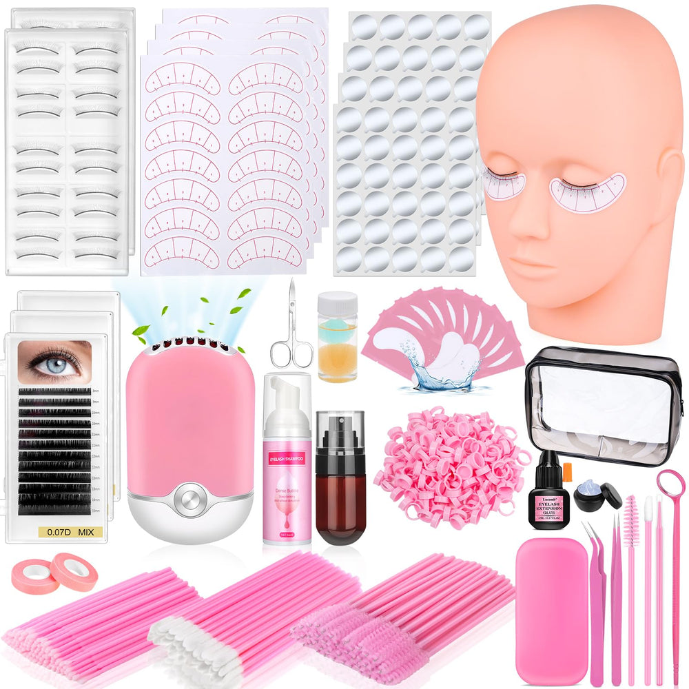 Sublaga 404-pcs lash kit box shows organized tools for quick practice and reliable results.