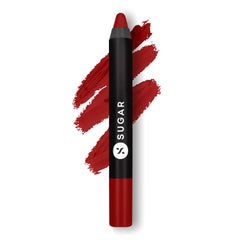 SUGAR Cosmetics Matte as Hell Crayon Lipstick sharpener for precise color edges.