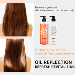 Suisuaie clarifying conditioner bottle dispense for smoother strands