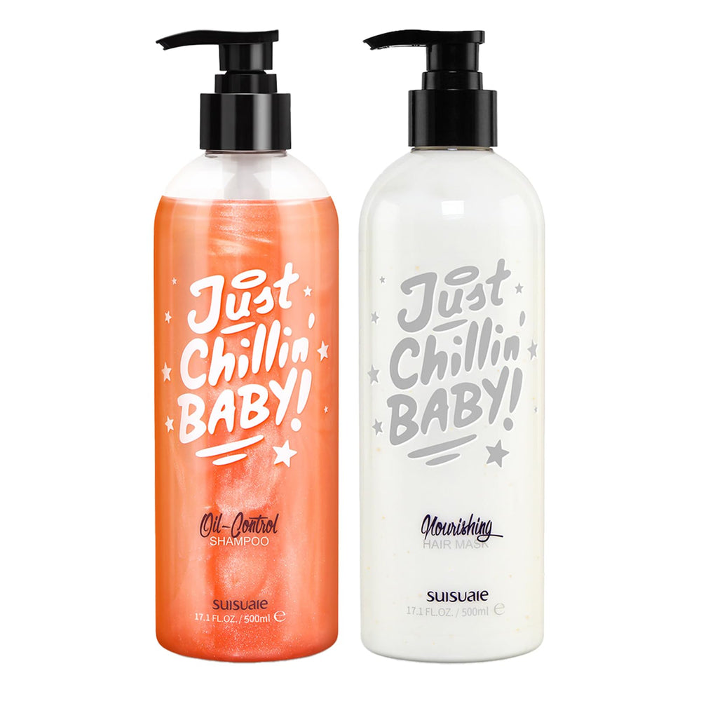 Suisuaie clarifying shampoo bottle pour for a refreshed scalp
