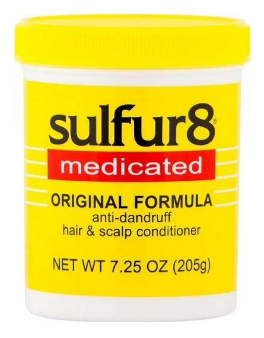 Sulfur8 Anti-Dandruff Conditioner bottle front, ready for daily scalp conditioning.
