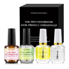 SULLMAR Dehydrator bottle pour cleans the nail surface for better adhesion.