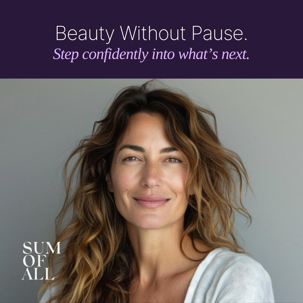 Sum Of All collagen boosting serum drops deliver concentrated hydration.