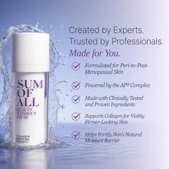 Sum Of All overnight resurfacing serum smooths texture over time.