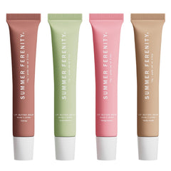 Summer Ferenity lip butter balm compact showing on-the-go hydration.