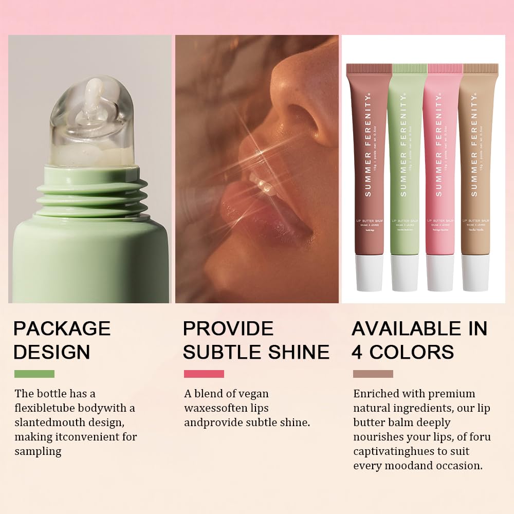 Summer Ferenity moisture-rich cream texture nourishes lips.