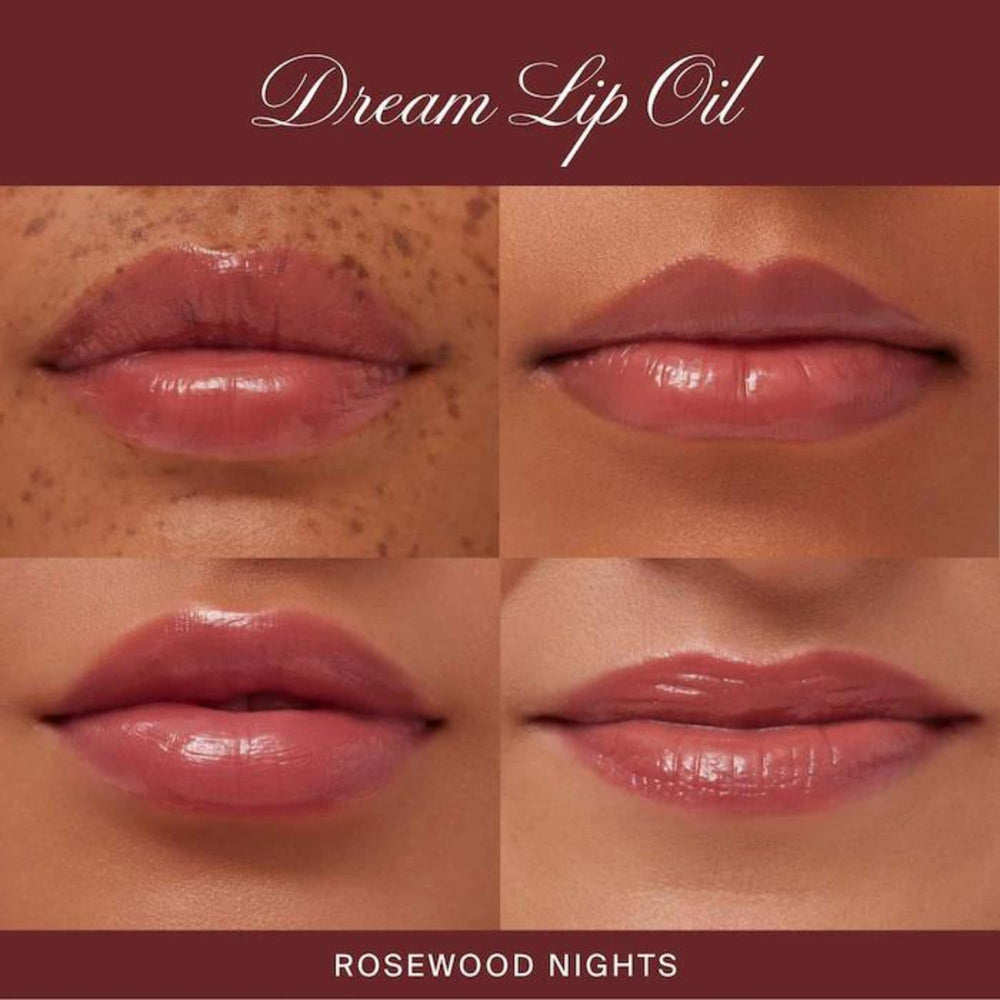 Summer Fridays Dream Lip Oil packaging emphasizes sustainability and vegan ingredients.