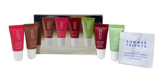 Summer Fridays Lip Butter Balm Minis front view for on-the-go hydration.