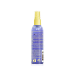 Sun Bum Blonde Tone Enhancer leave-in spray demonstration for frizz control.