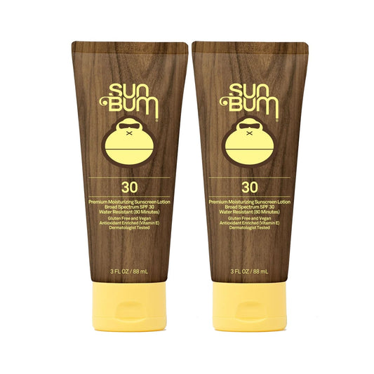 Sun Bum Original SPF 30 sunscreen bottle ready for beach days