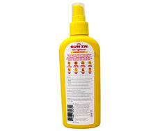 Sun-In lemon scent leaves hair smelling clean after application.