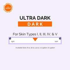Sun Labs Self-Tanning Spray Ultra Dark 3-Pack quick-dry formula in use.