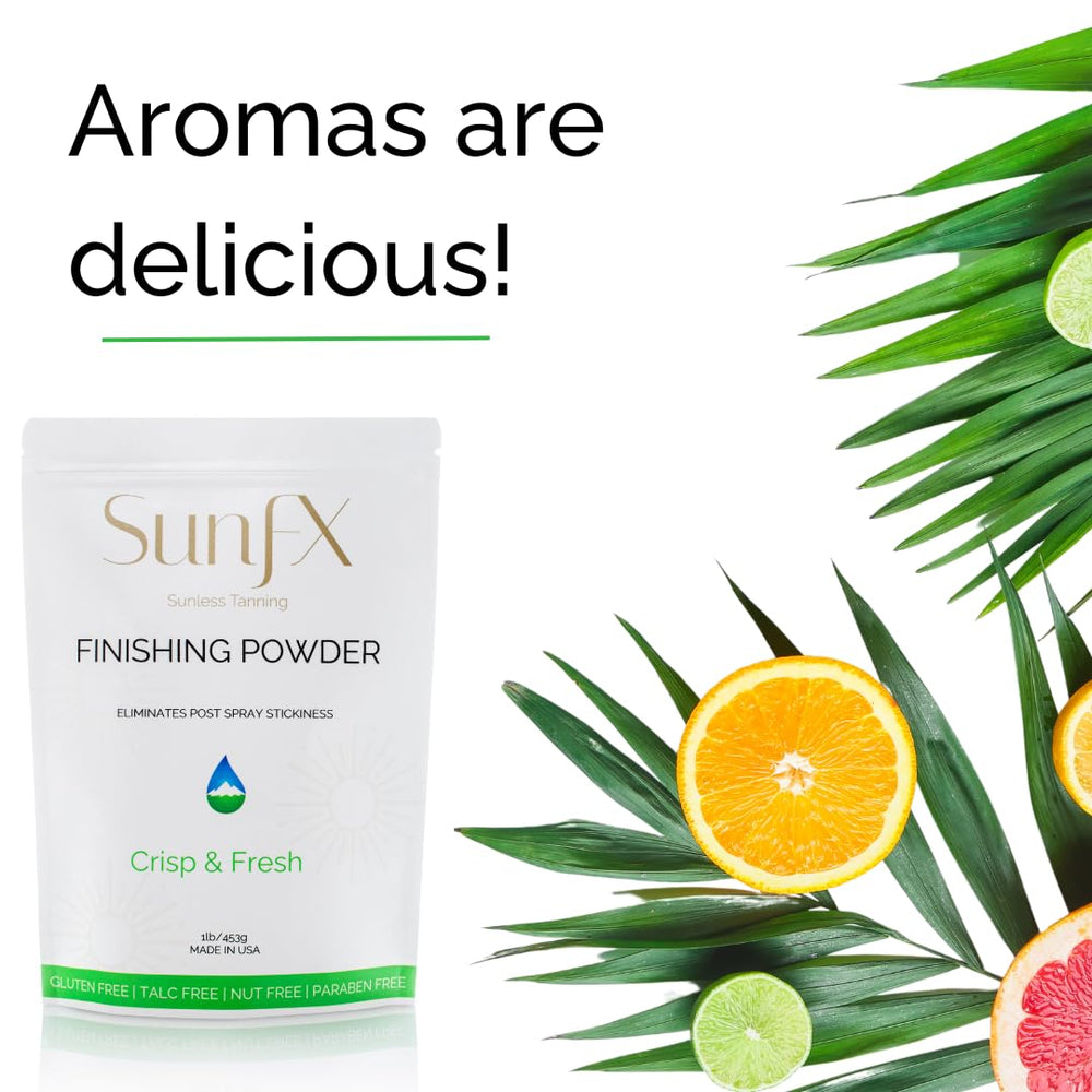 SunFX talc-free formula supports breathable, pore-friendly finish.