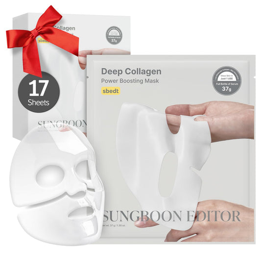 SUNGBOON EDITOR Deep Collagen Overnight Mask packaging for premium nightly skincare