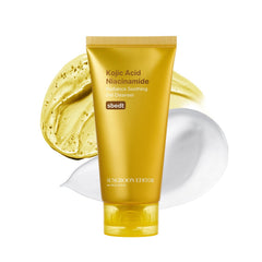 SUNGBOON EDITOR Kojic Turmeric Cleanser bottle shows a gentle gel formula for daily brightening.