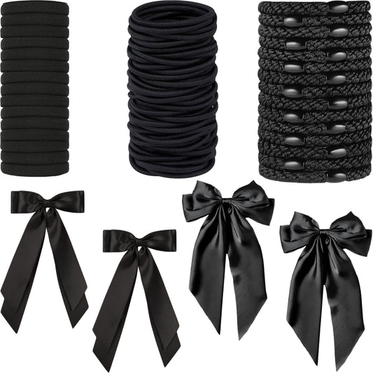 Suniya no-damage hair ties with soft woven material for comfort all day