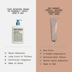 Sunkissed By Heaven jojoba oil included for balanced absorption