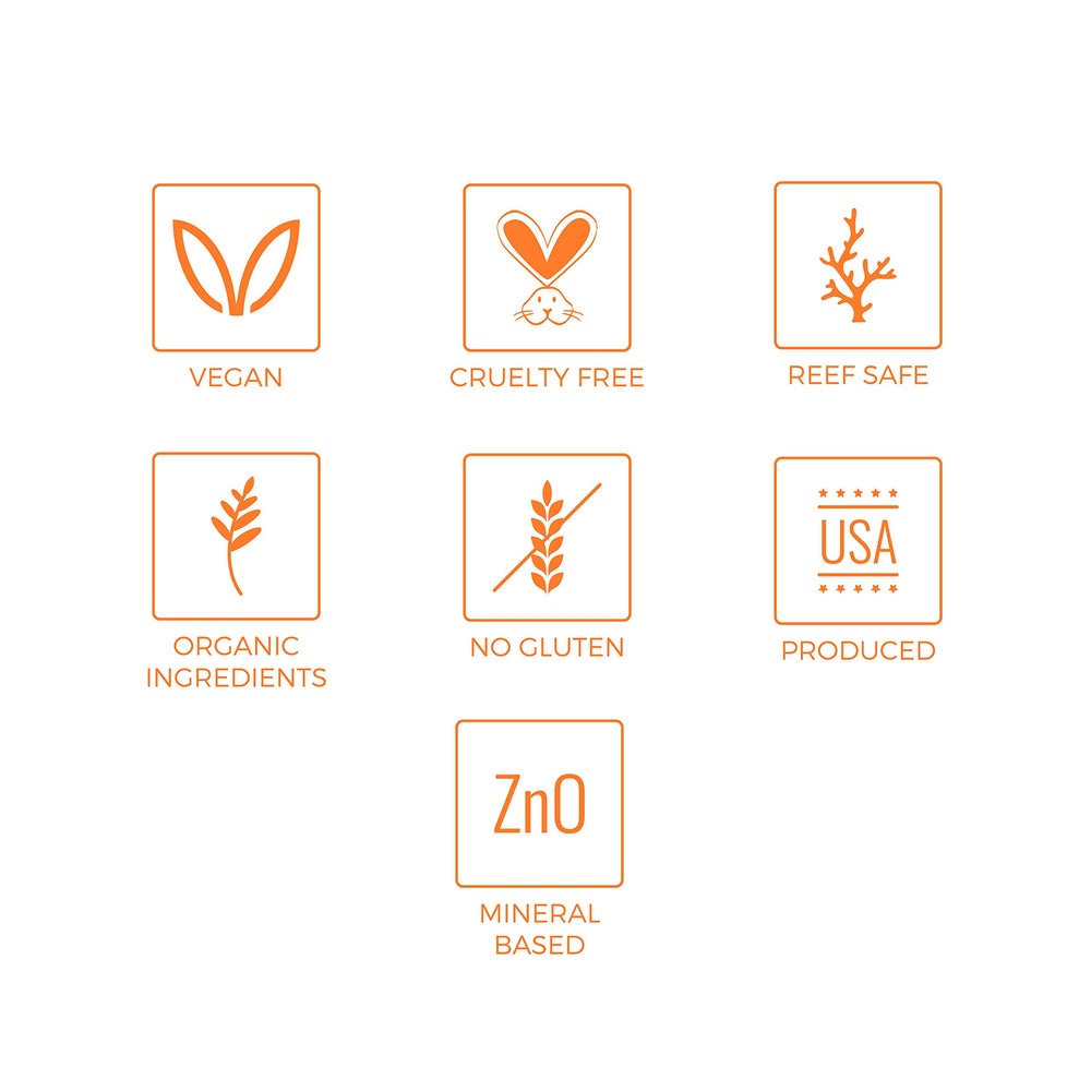 Suntegrity Moisturizing Mineral Face Sunscreen application on hand illustrates sheer coverage.