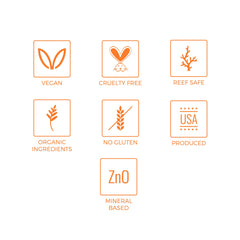 Suntegrity Moisturizing Mineral Face Sunscreen application on hand illustrates sheer coverage.