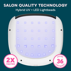 SUNUV SUN4S lamp with LCD display enables precise timer selection and easy operation