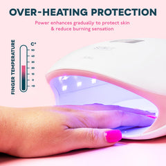 SUNUV SUN4S Pink interior UV/LED bulbs deliver efficient, even gel curing