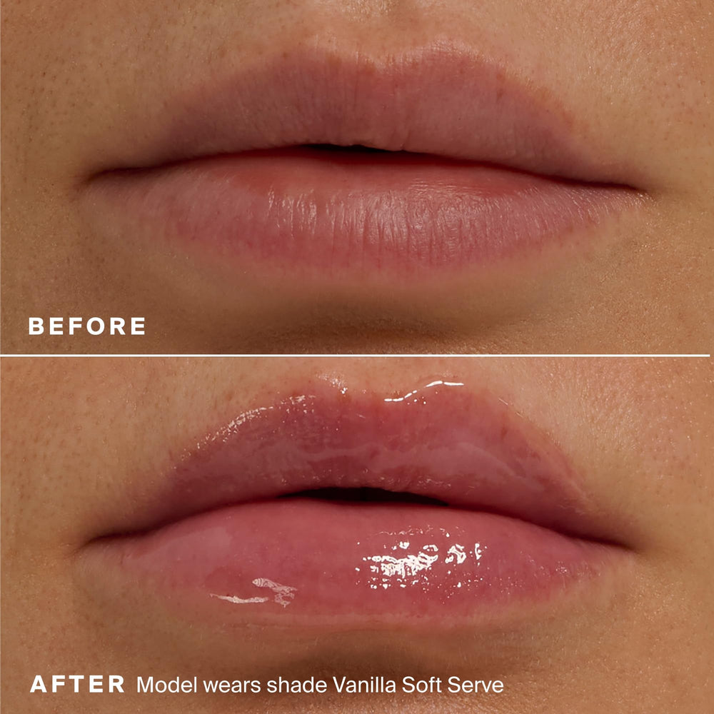 Supergoop! Glow Gloss SPF 40 with shea butter nourishes lips