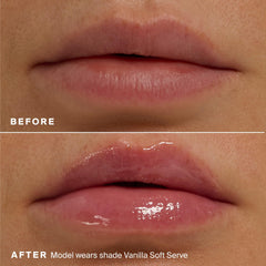 Supergoop! Glow Gloss SPF 40 with shea butter nourishes lips