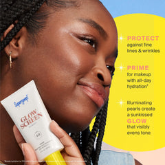 In daylight, soft bronze glow without heaviness on skin