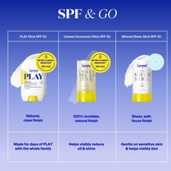 Supergoop! PLAY fragrance-free formula suitable for sensitive skin