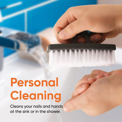 Superio bathroom cleaning brush suitable for tiles and fixtures.